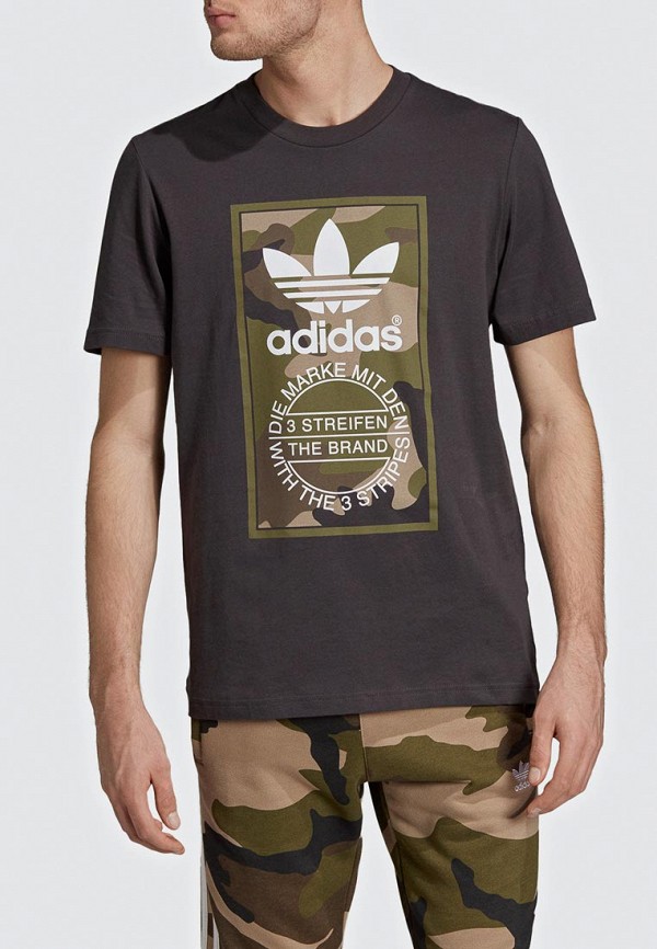 

Футболка adidas Originals; adidas Originals AD093EMEFDT9, Серый