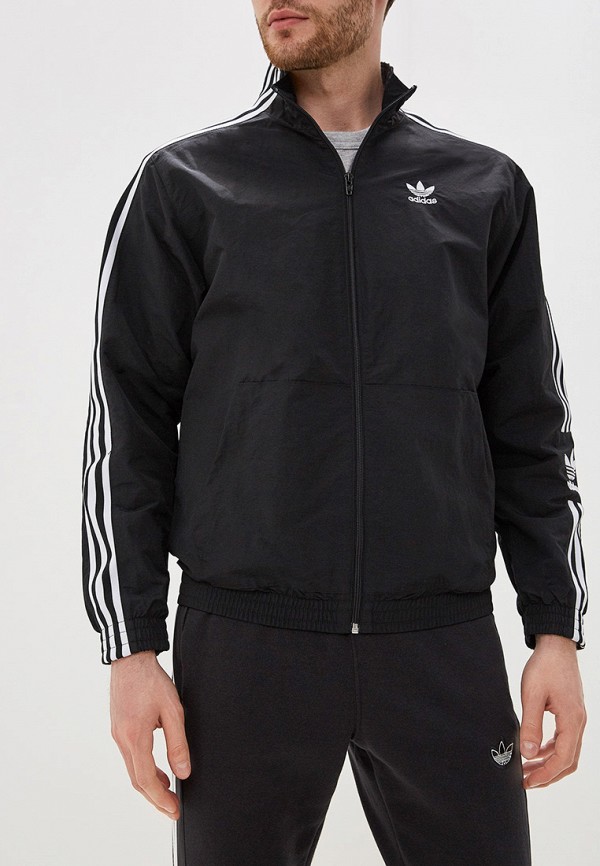 

Ветровка adidas Originals, Черный, adidas Originals AD093EMFKPJ8
