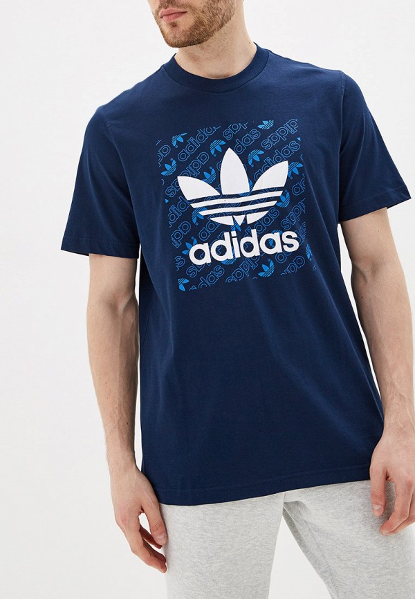 

Футболка adidas Originals, Синий, adidas Originals AD093EMFKPO1