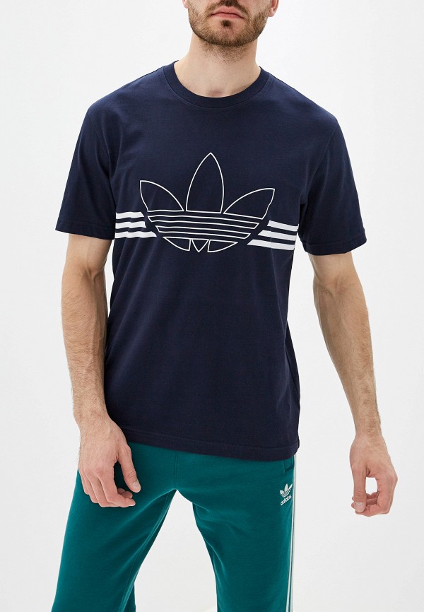 

Футболка adidas Originals, Синий, OUTLINE TRF TEE