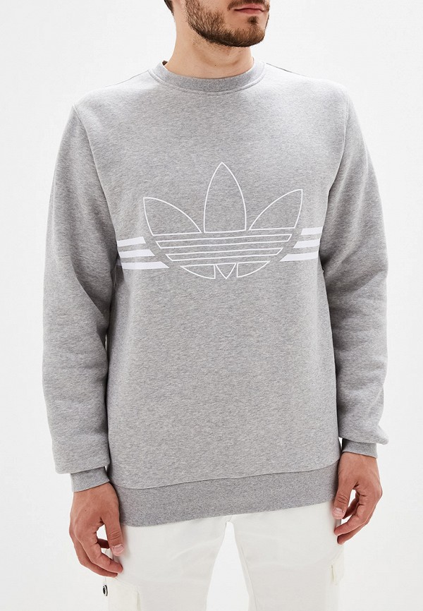 

Свитшот adidas Originals, Серый, adidas Originals AD093EMFKXE0