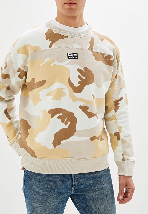 

Свитшот adidas Originals, Бежевый, adidas Originals AD093EMFKXE1