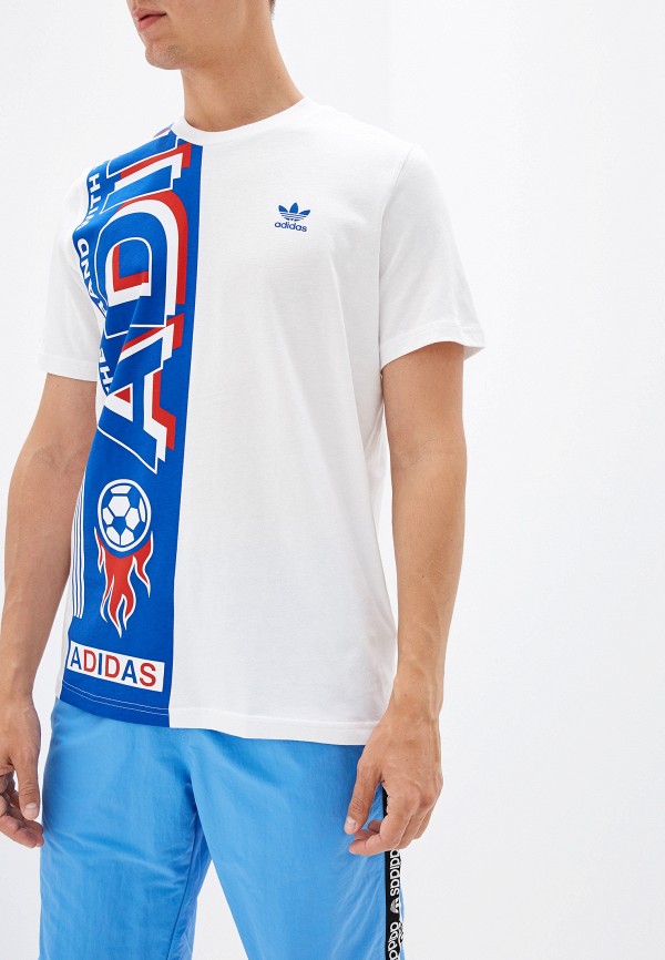 

Футболка adidas Originals, Белый, SIDE SCARF TEE