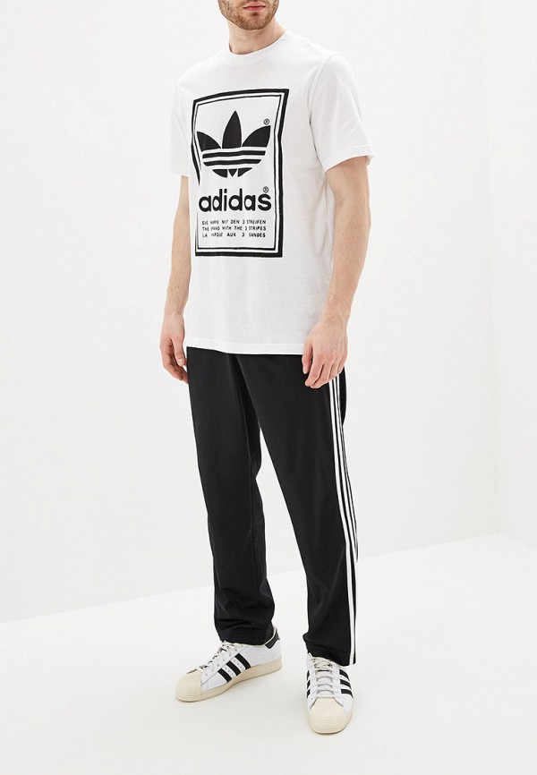 Футболка adidas Originals белый, размер 40, фото 2