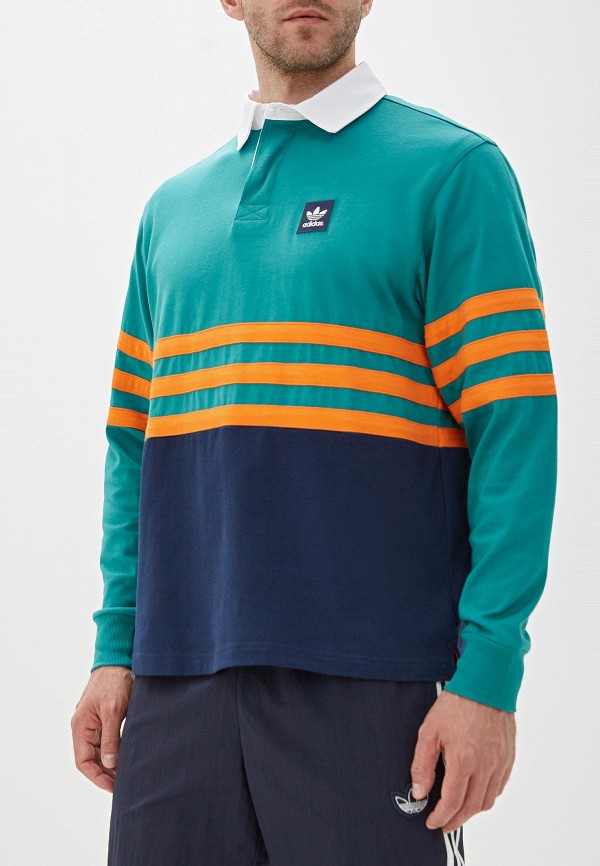 

Поло adidas Originals, Бирюзовый