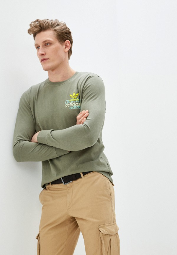

Лонгслив adidas Originals, Хаки