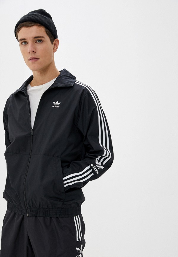 

Ветровка adidas Originals, Черный, adidas Originals AD093EMHLER5
