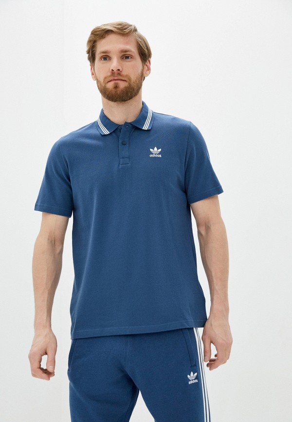 

Поло adidas Originals, Синий