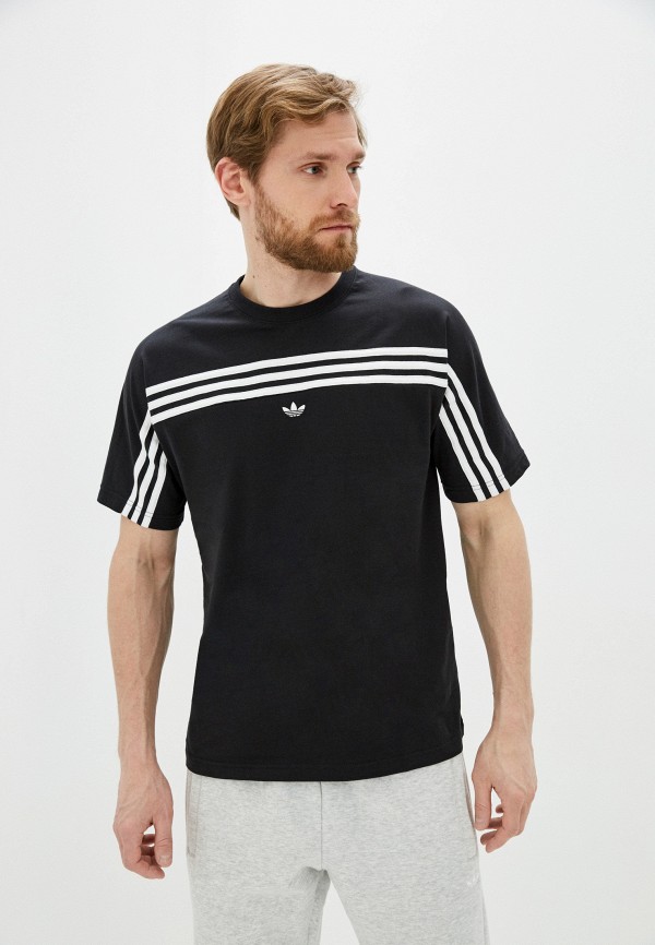 

Футболка спортивная adidas Originals, Черный, adidas Originals AD093EMHLIQ3