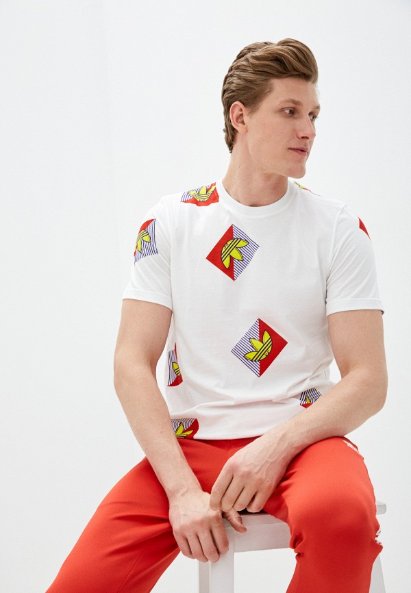 

Футболка adidas Originals, Белый, adidas Originals AD093EMHLIR5