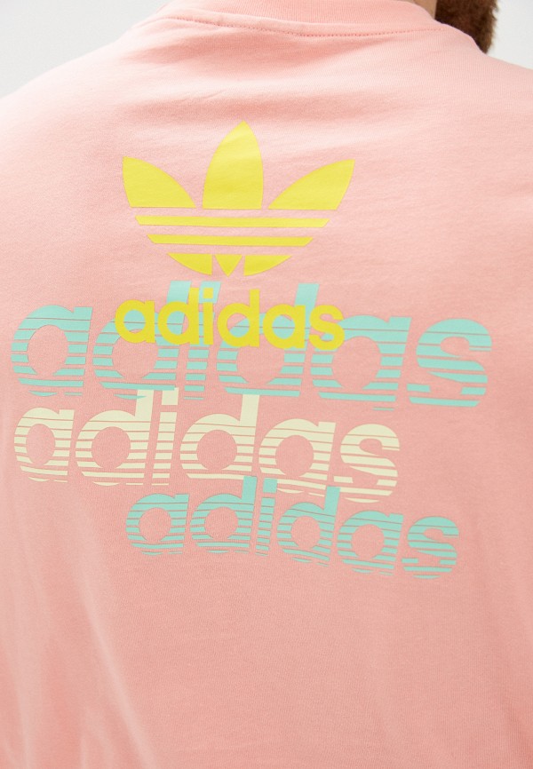 

Футболка adidas Originals, Розовый, adidas Originals AD093EMHLIR7