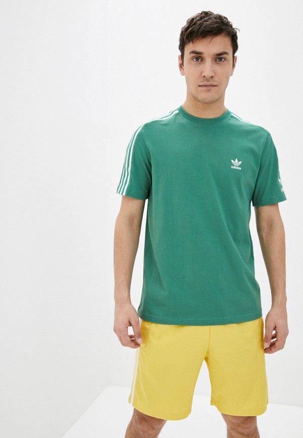 

Футболка adidas Originals, Бирюзовый, adidas Originals AD093EMHLIT2