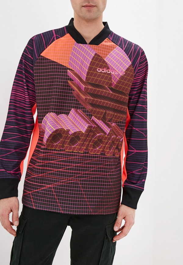 

Лонгслив спортивный adidas Originals, Фиолетовый, 3D GOALIE