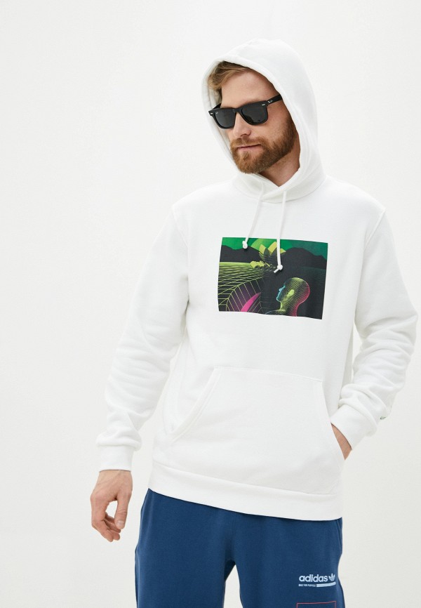 

Худи adidas Originals, Белый, adidas Originals AD093EMJFTX4