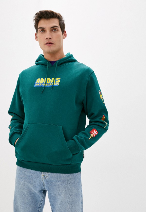 

Худи adidas Originals, Зеленый, adidas Originals AD093EMJFUI8