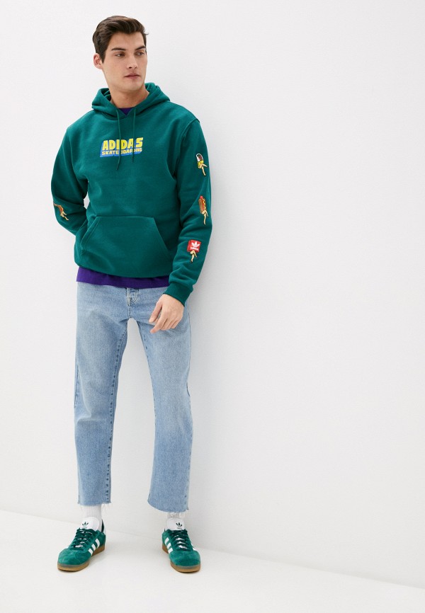 

Худи adidas Originals, Зеленый, FOODFLC