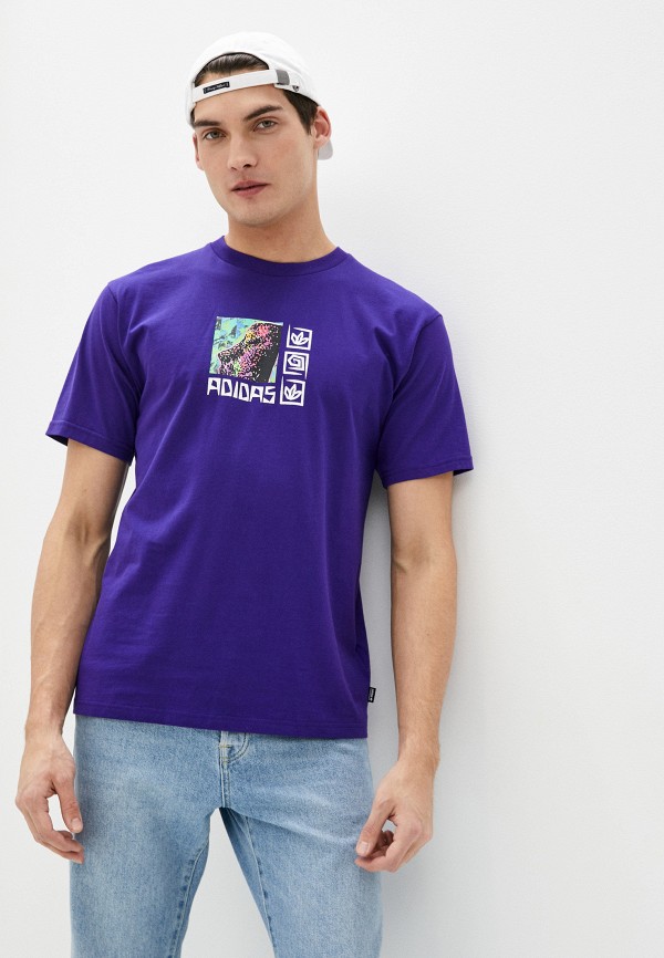 

Футболка adidas Originals, Фиолетовый, RYTHMSTEE