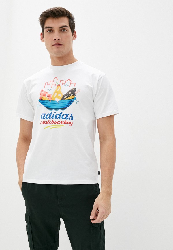 

Футболка adidas Originals, Белый, adidas Originals AD093EMJFUJ9