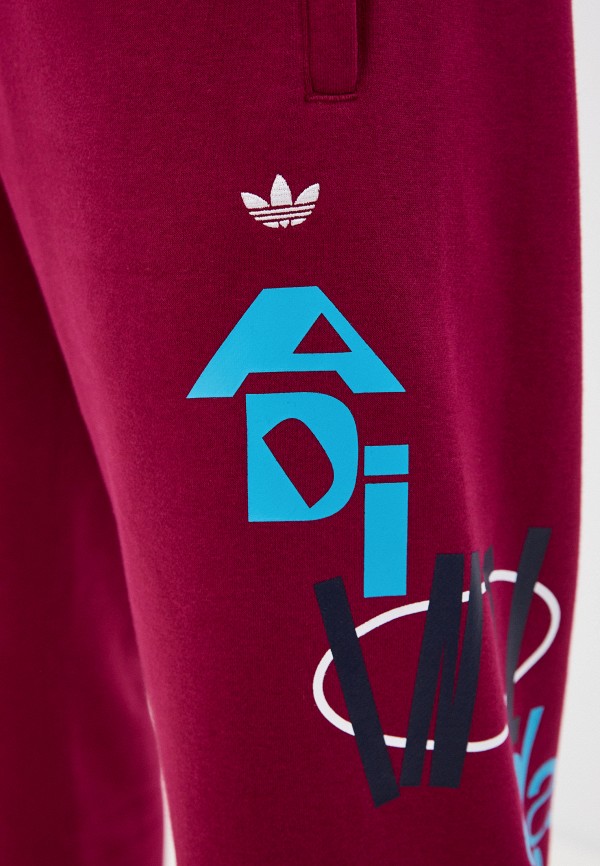 

Брюки спортивные adidas Originals, Бордовый, STREETBALL GFX