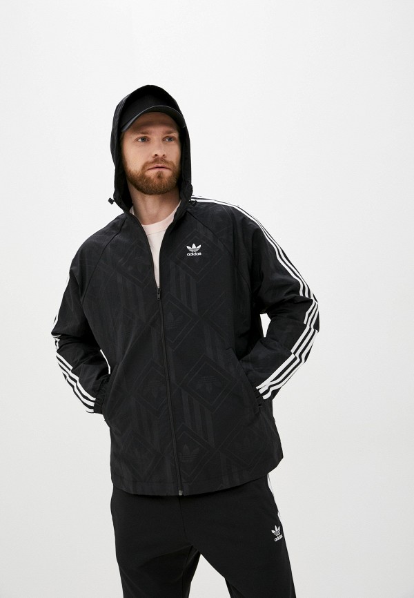 

Ветровка adidas Originals, Черный, MONO WB TNL