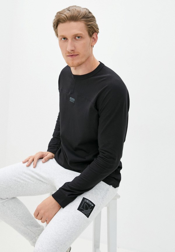 

Лонгслив adidas Originals, Черный, adidas Originals AD093EMJLYX7