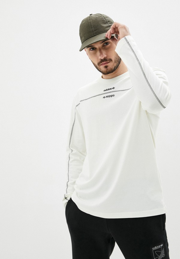 

Лонгслив adidas Originals, Белый, adidas Originals AD093EMJLYY1