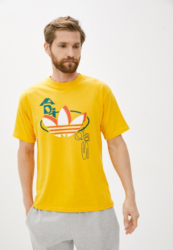 

Футболка adidas Originals, Желтый, adidas Originals AD093EMJLZE2