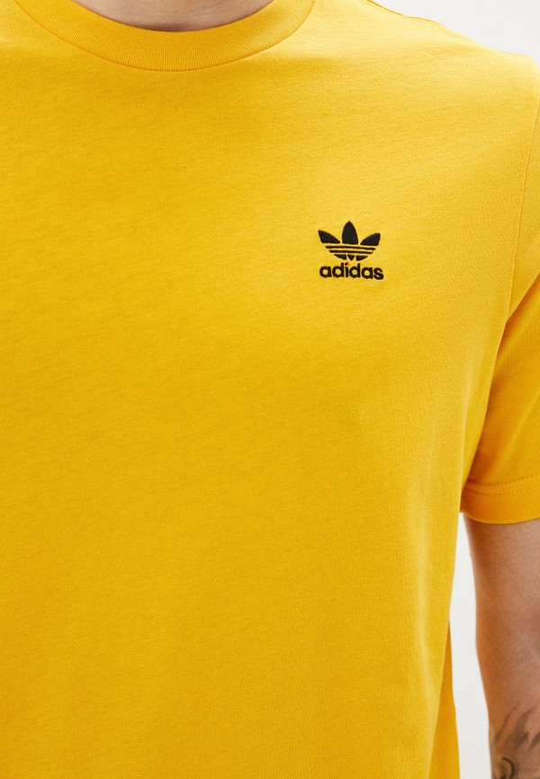 Футболка adidas Originals желтый, размер 44, фото 4