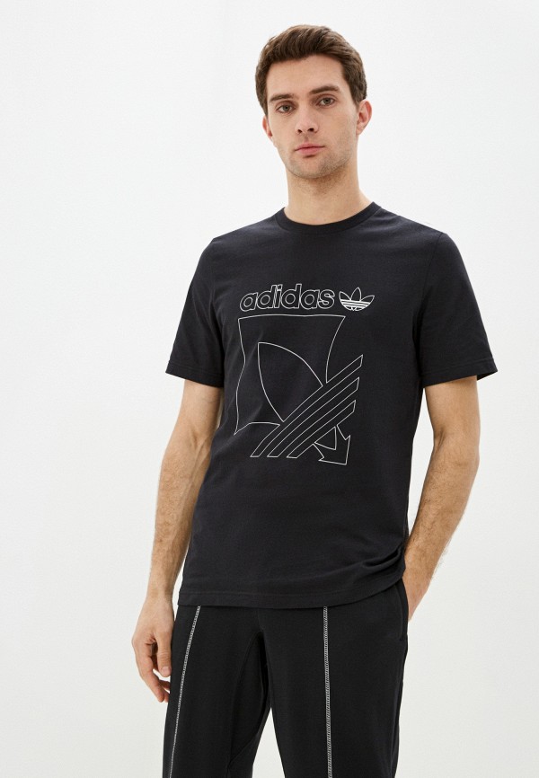 

Футболка adidas Originals, Черный, adidas Originals AD093EMJLZF1