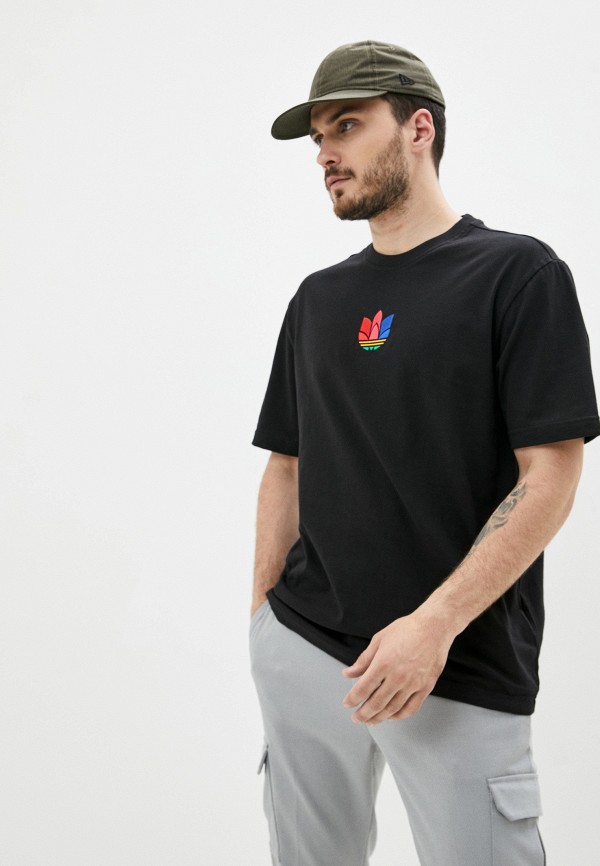 

Футболка adidas Originals, Черный, 3D TREFOIL TEE