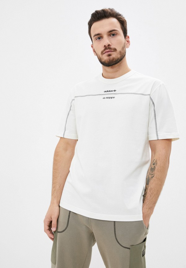

Футболка adidas Originals, Белый, adidas Originals AD093EMJLZH4
