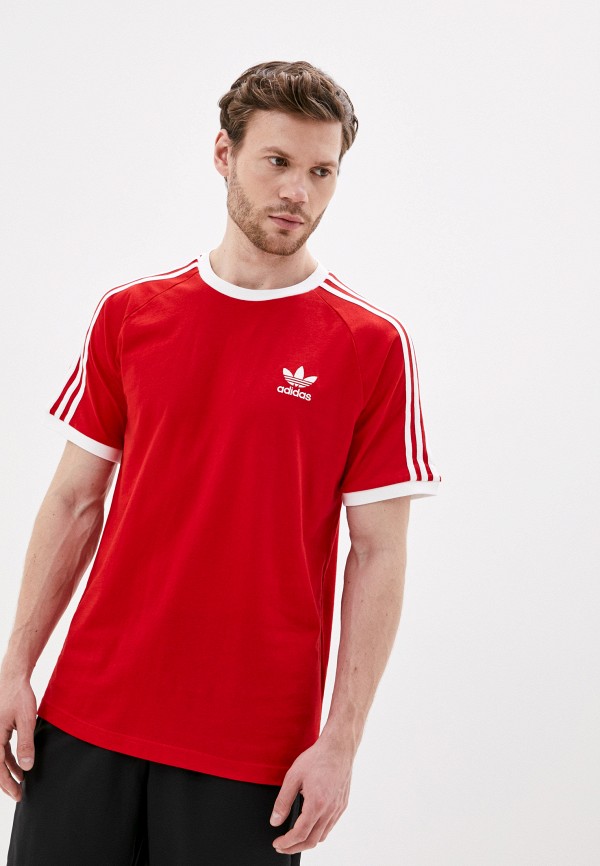 

Футболка adidas Originals, Красный, 3-STRIPES TEE