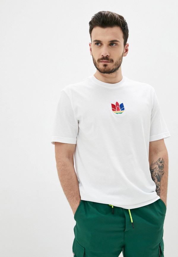 

Футболка adidas Originals, Белый, 3D TREFOIL TEE