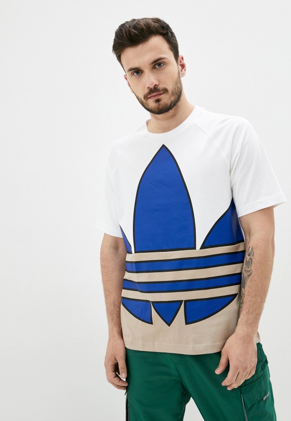 

Футболка adidas Originals, Белый, adidas Originals AD093EMJLZJ2