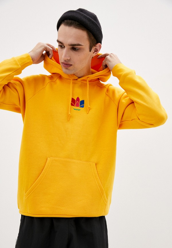 

Худи adidas Originals, Желтый, adidas Originals AD093EMJLZJ4