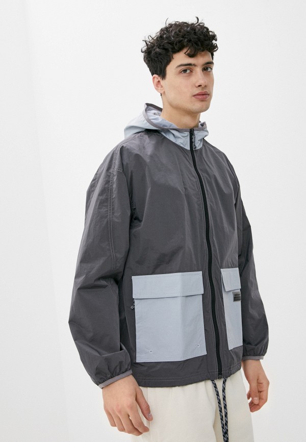 

Ветровка adidas Originals, Серый, adidas Originals AD093EMLWXT4