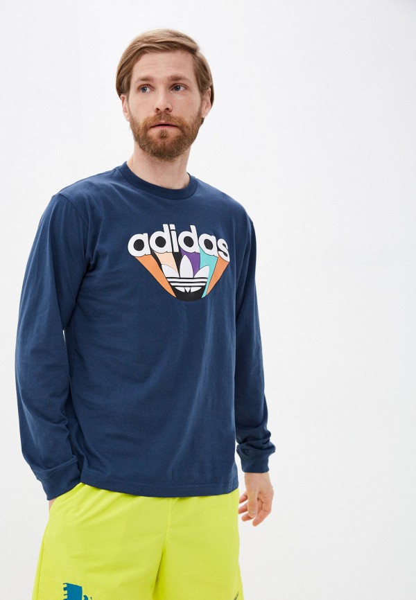 

Лонгслив adidas Originals, Синий, adidas Originals AD093EMLWXU2