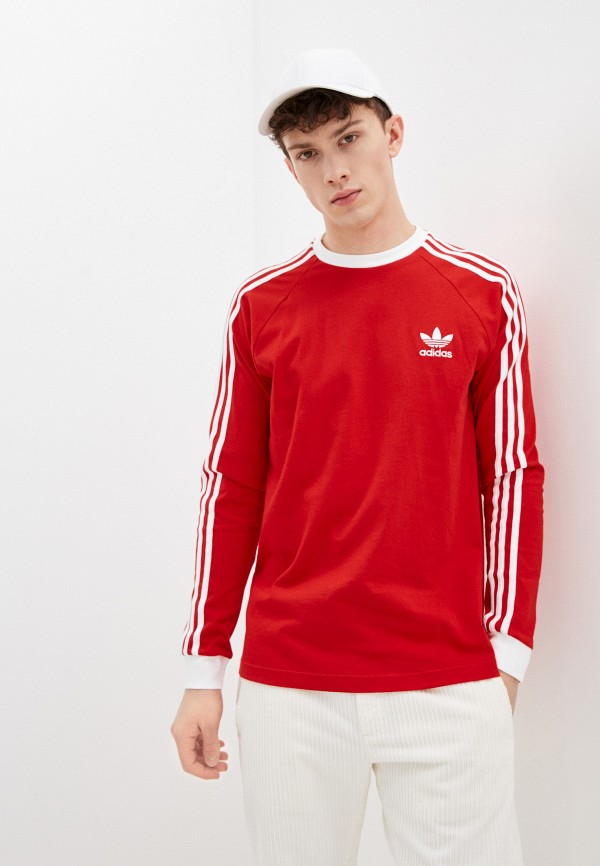 

Лонгслив adidas Originals, Красный, 3-STRIPES LS T
