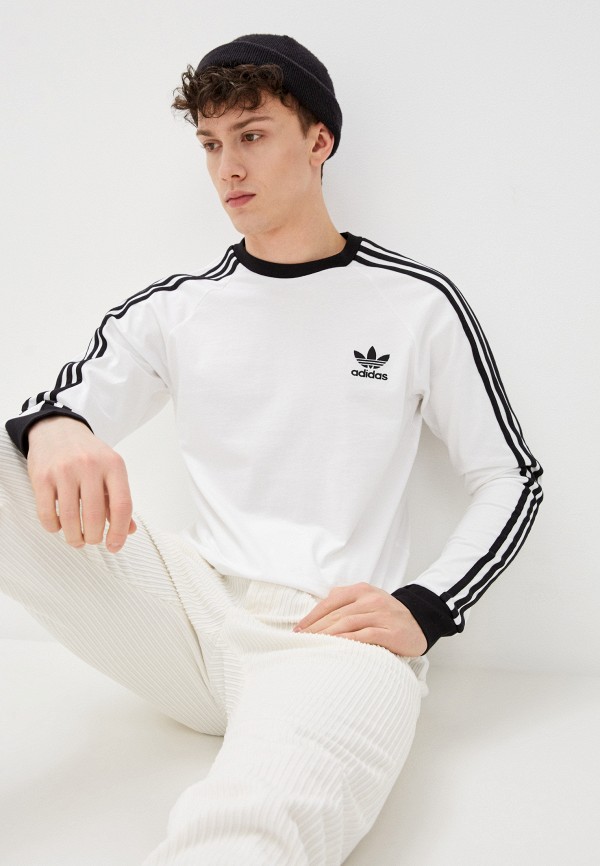 

Лонгслив adidas Originals, Белый, 3-STRIPES LS T