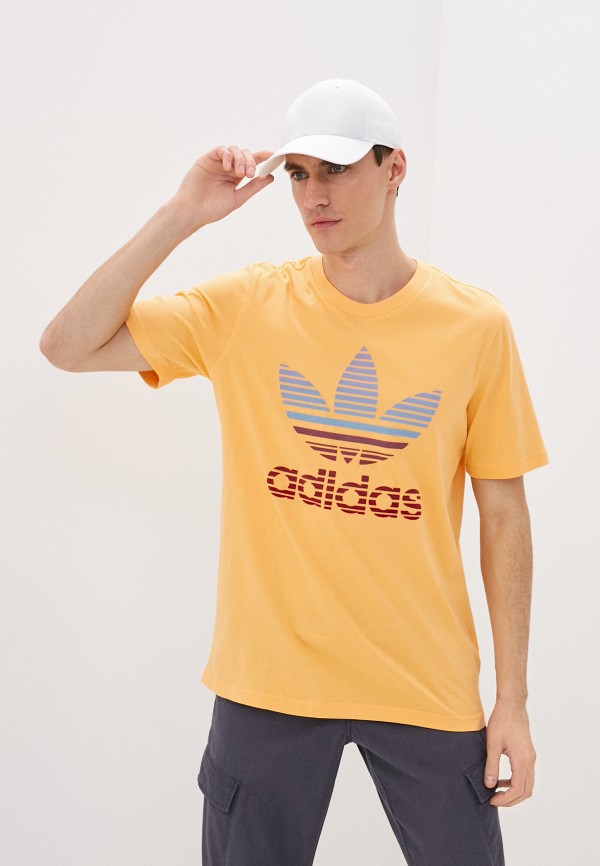 

Футболка adidas Originals, Оранжевый, TREF OMBRE T