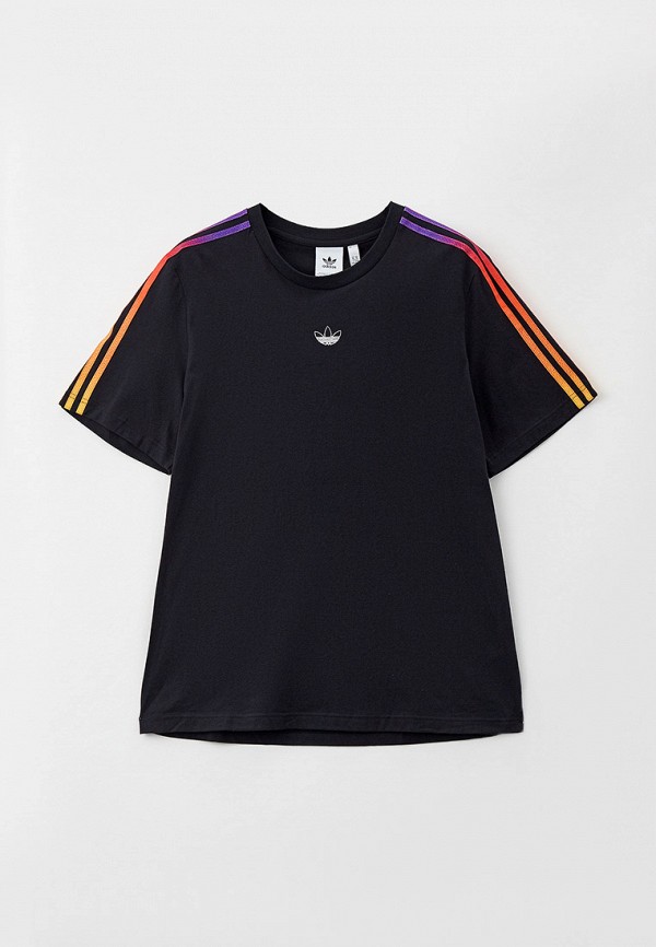 

Футболка adidas Originals, Черный, SPRT 3 STRIPE T