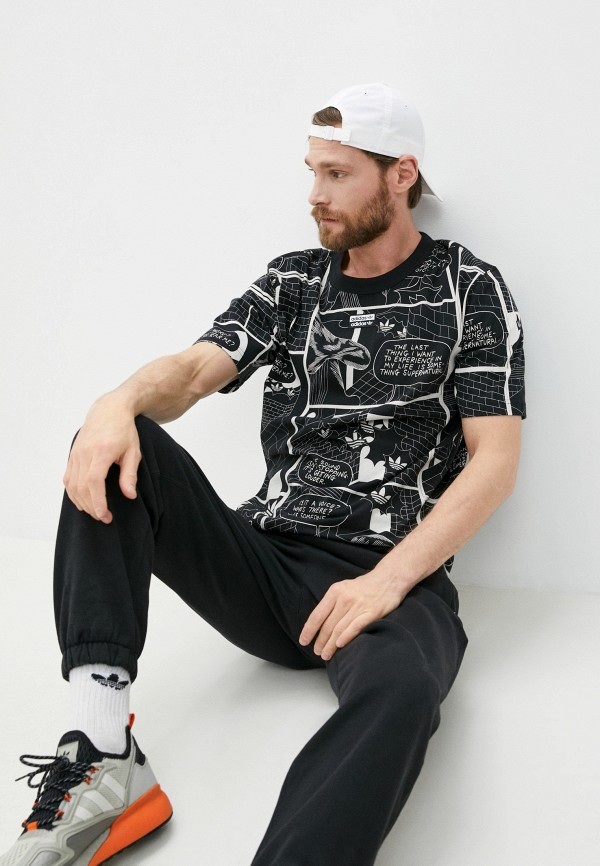 

Футболка adidas Originals, Черный, adidas Originals AD093EMLWYA9