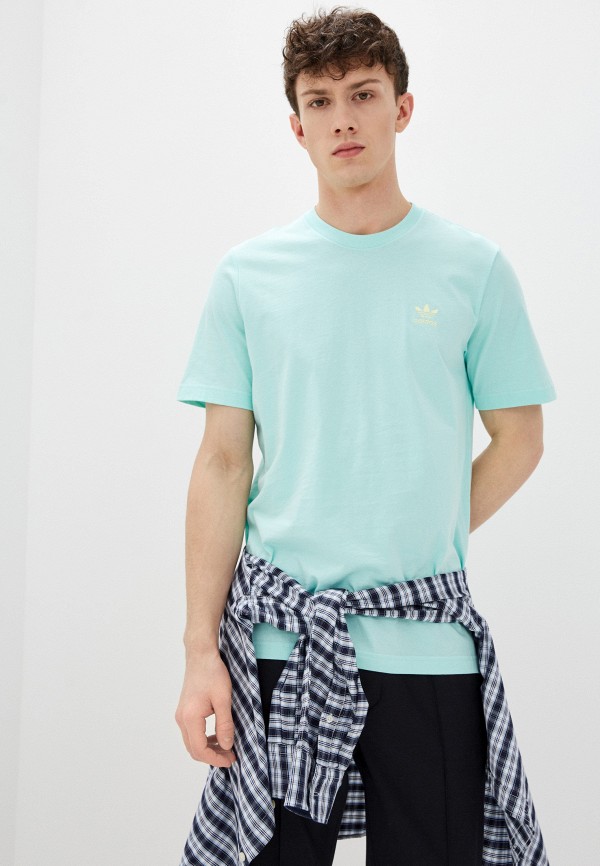 

Футболка adidas Originals, Бирюзовый, ESSENTIAL TEE