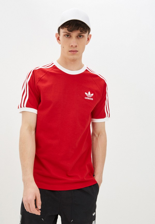 

Футболка adidas Originals, Красный, 3-STRIPES TEE