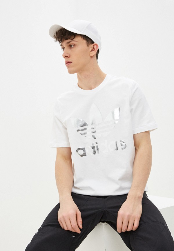

Футболка adidas Originals, Белый, TREFOIL HOLO T