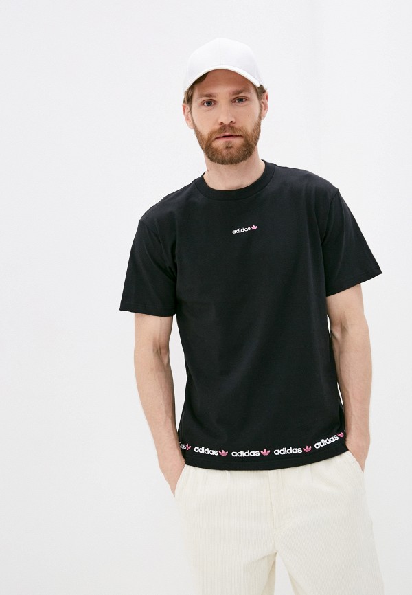 

Футболка adidas Originals, Черный, LINEAR REPEAT