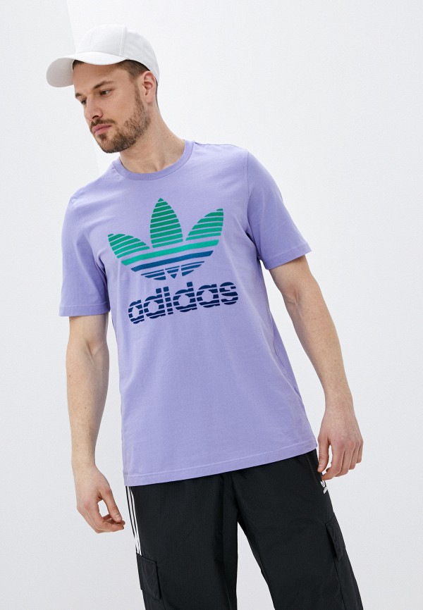 

Футболка adidas Originals, Фиолетовый, TREF OMBRE T