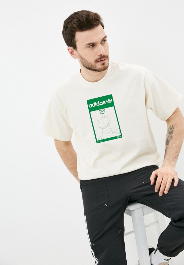 

Футболка adidas Originals, Бежевый, TEE REX