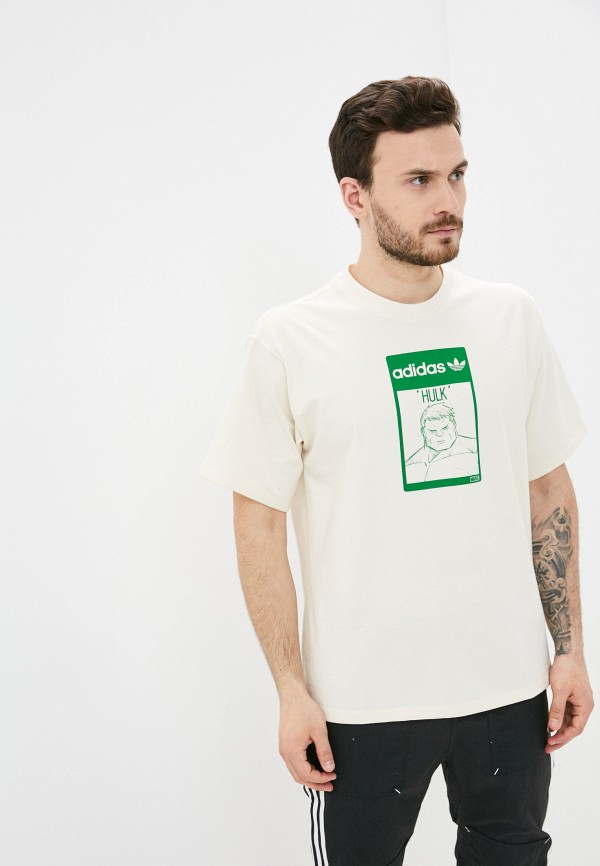

Футболка adidas Originals, Бежевый, TEE HULK
