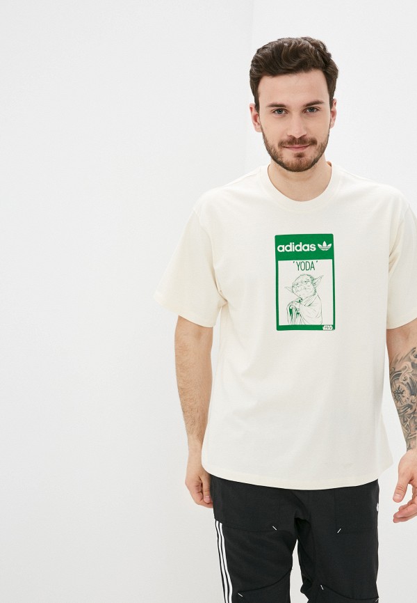

Футболка adidas Originals, Бежевый, TEE YODA